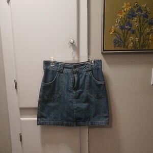 St. John's Bay Blue Denim Skort